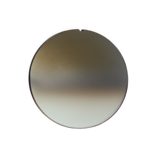 CR-39 Brown Gradient with Gold Gradient mirror sunlens 8667